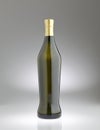Verdicchio wine bottle without label Royalty Free Stock Photo