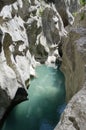 Verdon canyon, styx Royalty Free Stock Photo