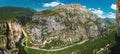 Verdon, France. Landscape of the Gorges Du Verdon in south-eastern France. Provence-Alpes-Cote d`Azur