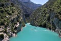 Verdon gorge Royalty Free Stock Photo