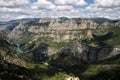 Verdon Gorge Royalty Free Stock Photo