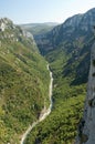 Verdon gorge Royalty Free Stock Photo