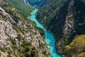 Verdon Gorge, Provence, France Royalty Free Stock Photo