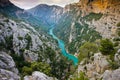 Verdon Gorge, Provence, France Royalty Free Stock Photo