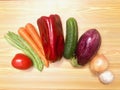 Verduras frescas y hortalizas Royalty Free Stock Photo