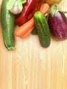 Verduras frescas y hortalizas Royalty Free Stock Photo