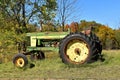 Old John Deere 520 tractor