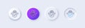Verified internet line icon. Approved web access sign. Line icons. Vector