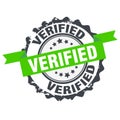 Verified stamp.Sign. Royalty Free Stock Photo