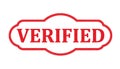 Verified stamp.stamp.sign.verified Royalty Free Stock Photo