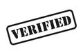 Verified Stamp Vector Royalty Free Stock Photo