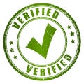 Verified vector stamp