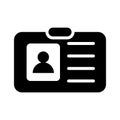 Verify identity easily with the ID card icon for secure access and identification