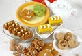 Verity of Asian Mithai-2 Royalty Free Stock Photo