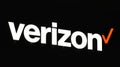 Verizon Logo at Night