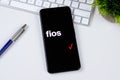 Verizon My Fios app logo on a smartphone screen