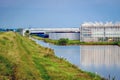 Modern horticulture in large greenhouses. Royalty Free Stock Photo