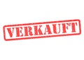 Verkauft Stempel Royalty Free Stock Photo