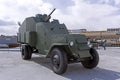 Armored car based on the Soviet truck ZIS-5