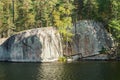 The Verla rock painting in Valkeala, Finland