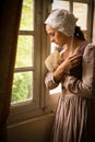 Vermeer maid with letter Royalty Free Stock Photo