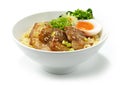 Vermicelli Noodles Bun Cha Vietnamese Grilled Pork Royalty Free Stock Photo