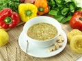 Vermicelli soup Royalty Free Stock Photo