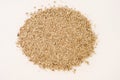 Vermiculite fraction 0.5 cm top view.