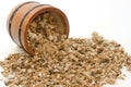 Vermiculite used in potting plants