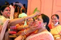 Vermilion game or sindoor khela in Bhopal