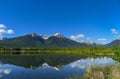 Vermilion Lake with reflection Royalty Free Stock Photo