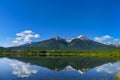 Vermilion Lake with reflection Royalty Free Stock Photo