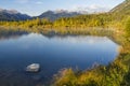 Vermillion Lake and Mt. Bourgeau