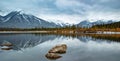 Vermillion Lakes, Banff National Park, Alberta, Canada Royalty Free Stock Photo