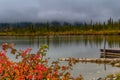 Vermillion Lakes, Banff National Park, Alberta, Canada Royalty Free Stock Photo