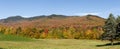 Vermont Autumn Panorama Royalty Free Stock Photo