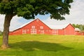 Vermont barn and farmyard