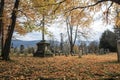 Vermont Cemetery in the Autumn