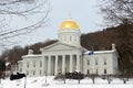 Vermont State House, Montpelier Royalty Free Stock Photo