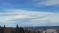 Vermont Vista Pine trees Mountain View fascinating cloud formation