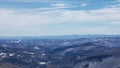 Vermont vista's panoramic view Killington green mountains