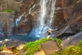 Vernal Fall Yosemite Jumping