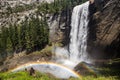 Vernal Fall in Yosemite National Park, California, USA. Royalty Free Stock Photo