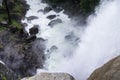 Vernal Falls seen from above, Yosemite National Park, California Royalty Free Stock Photo