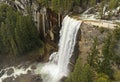 Vernal Falls seen from Clark Point Royalty Free Stock Photo
