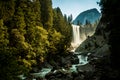 Vernal Falls in Yosemite