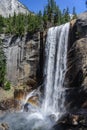 Vernal Falls in Yosemite National Park Royalty Free Stock Photo