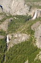 Vernal & Nevada falls Royalty Free Stock Photo