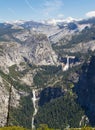Vernal and Nevada Falls Royalty Free Stock Photo