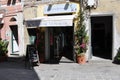 Vernazza, 28 august: Ice cream Shop design in Vernazza Resort village from Cinque Terre in Italy